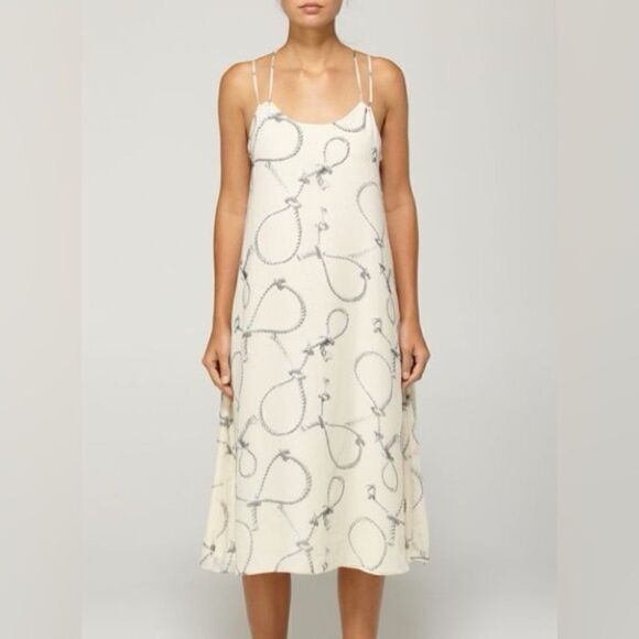 Quicksilver QSW Tradewinds Silk Nautical Dress Large - Picture 1 of 14